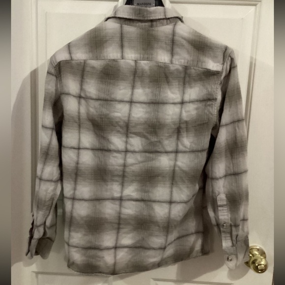 Abercrombie & Fitch Men’s XS Long Sleeve Plaid Flannel Shirt - Picture 2 of 6